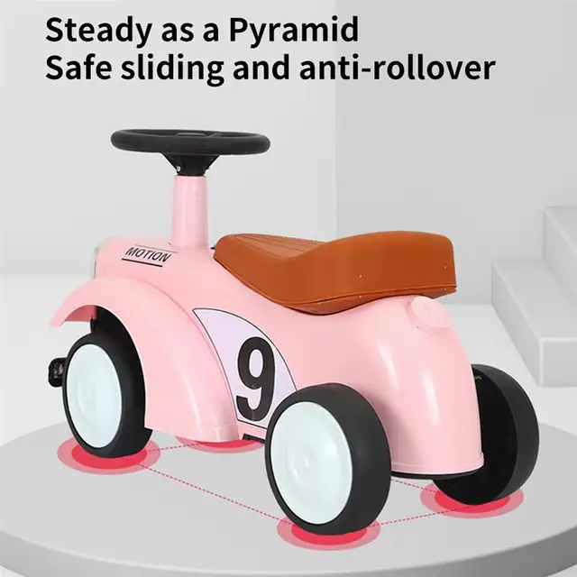 Children'S Toy Car Baby Walker Balance Car Scooter Universal Wheel Anti-Rollover 1-6 Year Old Kids'S Ride-On Toys Tricycles Gift 3
