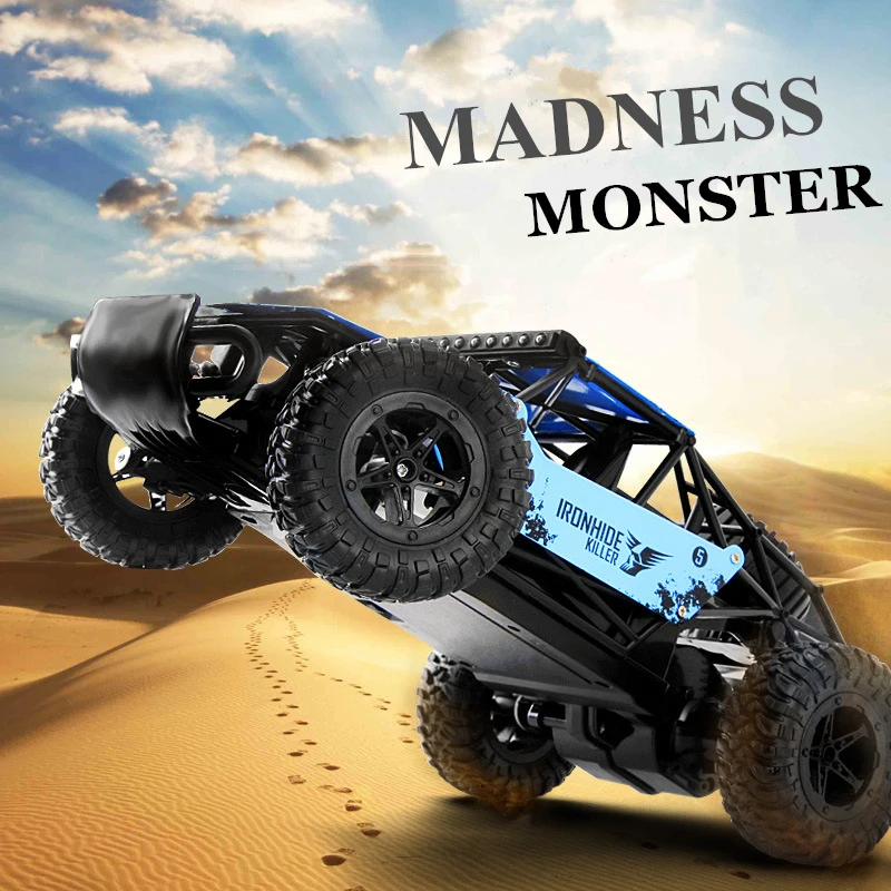 JTY Toys Bigfoot RC Truck 36km/h High-Speed Remote Control Climbing Car Off-Road Trucks Radio RC Crawler Cars For Kids Adults 3