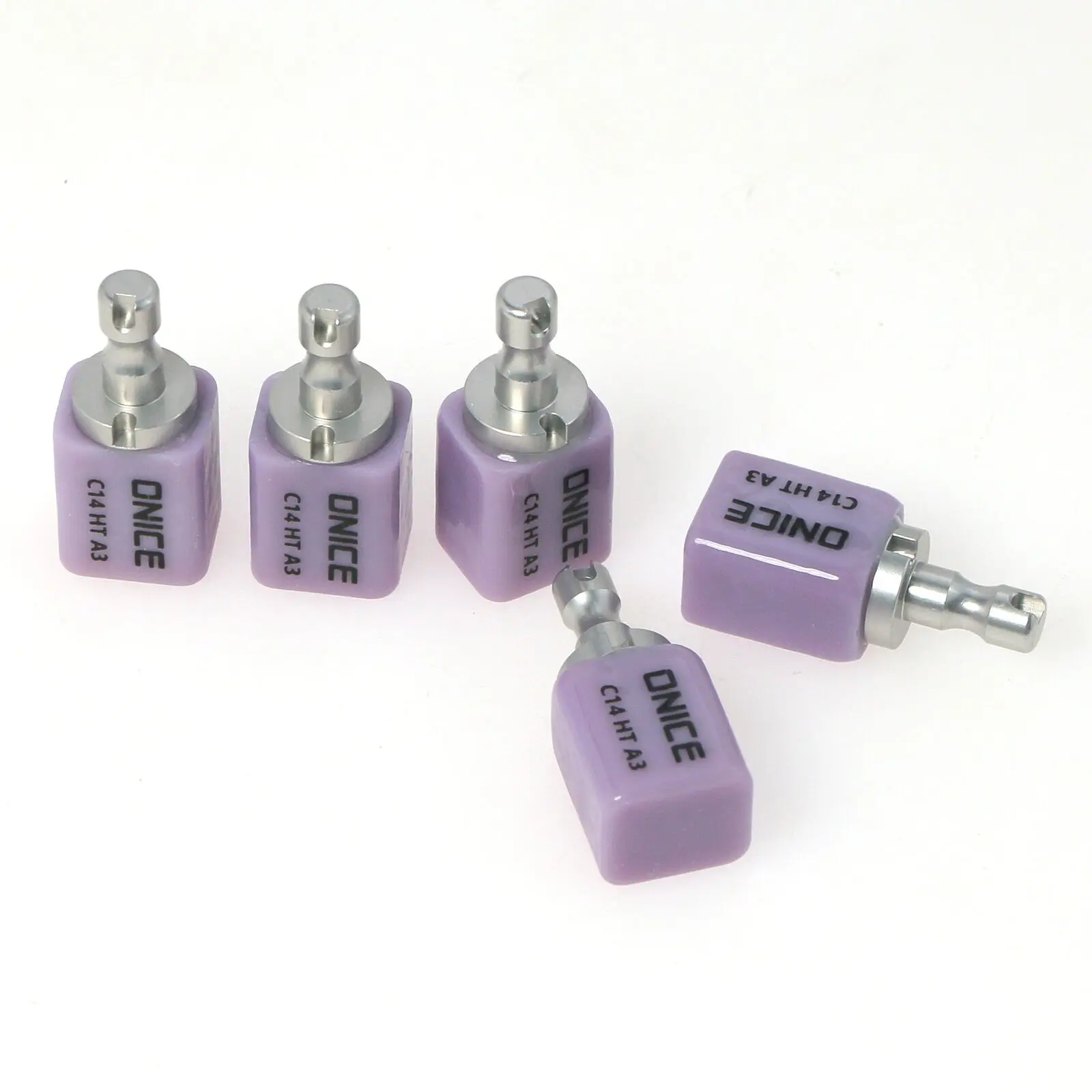 Emax Sample ONICE C14 18*13*15 Dental Glass Ceramic Lithium Dislicate Blocks HT/LT Dental CAD/CAM for Dental Lab Making Veneer 5
