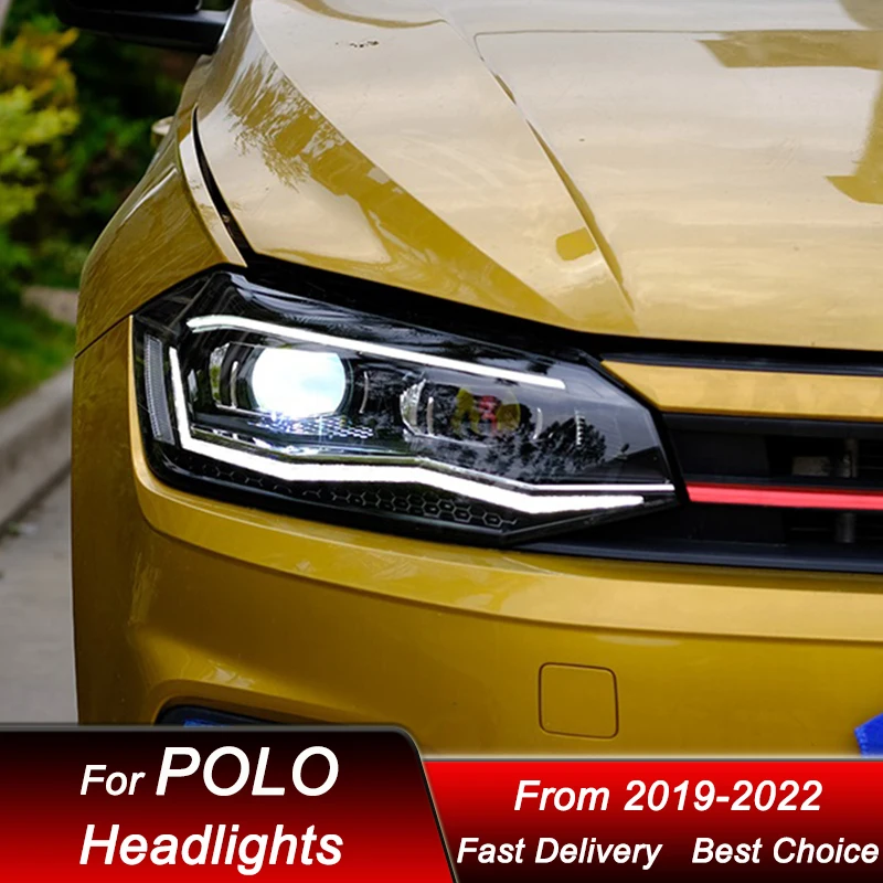 フォルクスワーゲン VW ポロ GTI 19-22 LED 右ハンドル車用ヘッド