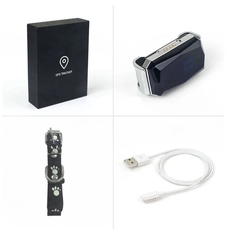 Collar Pet Dog GPS Tracker Locator GPS Pet Tracker Real Time Tracking With IP67 Waterproof For