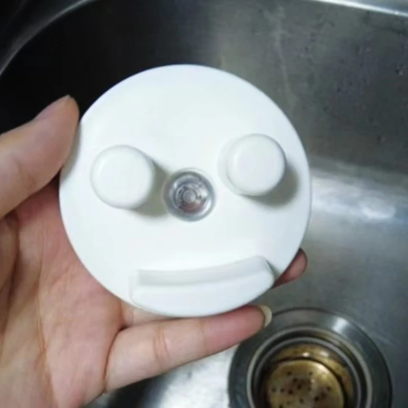 Smiling Face Sponge Holder Suction Cup Installation Holding Sponges Sponge for Bathroom Kitchen Silk sink sponge holder
