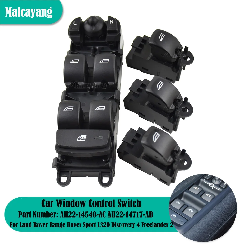 Nuovo Pulsante Interruttore Per Land Rover Range Rover Sport L320 Discovery 4 Freelander 2 Lr2 Lr4 2010-2016 Power Master Window Control