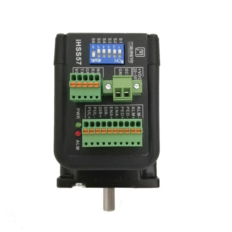 Nema 23 서보 모터 iHSS57-36-10 142Oz-in 1.0Nm57x56mm 20-50v 4.0A 하이브리드 서보 스테퍼 폐쇄 루프 Mot CNC 조각 기계