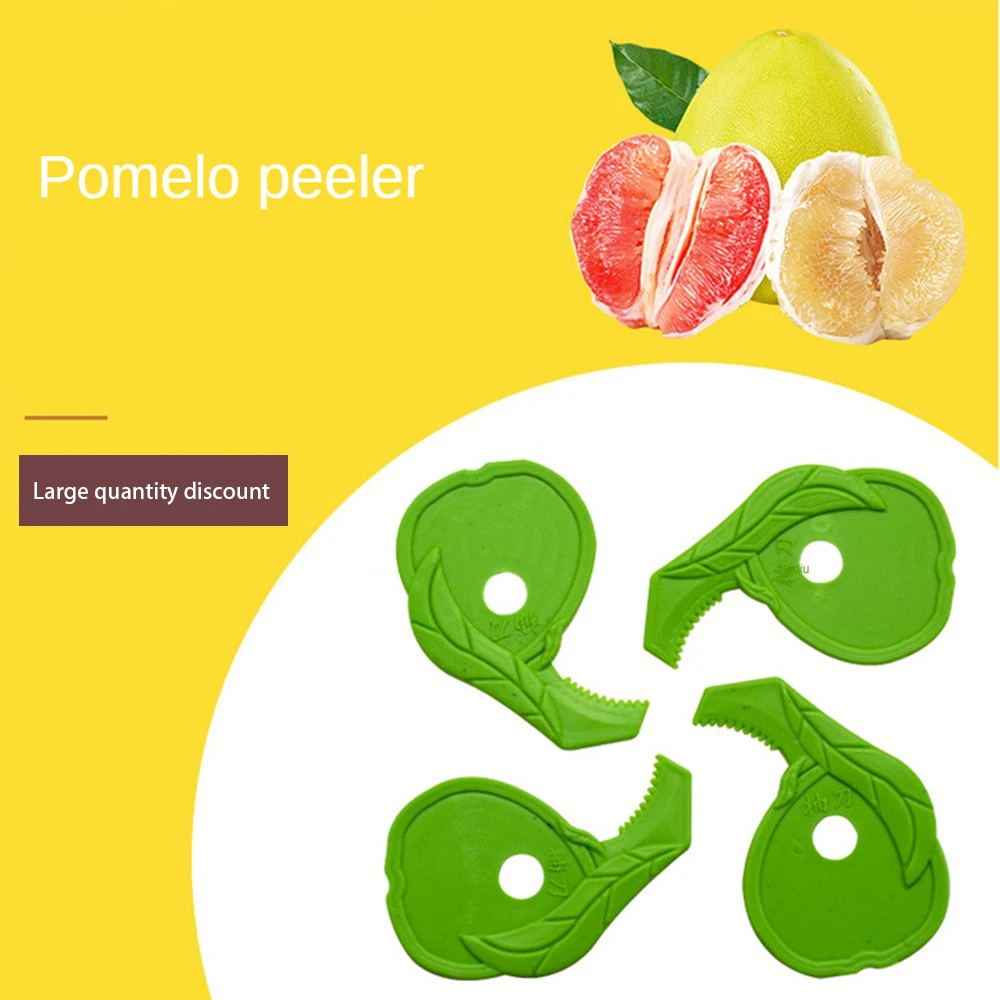 2/4/6PCS Pomelo Opener Peeling Is Not Easy To Slip Off 304 Stainless Steel Manual Crank Fruit Peeler