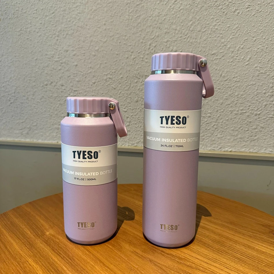 Tyeso Vacuum Insulated Bottle Sports 304 Stainless Steel Hot And Cold Water Bottle 21 Tyeso Vacuum Insulated Bottle Sports 304 Stainless Steel Hot And Cold Water Bottle