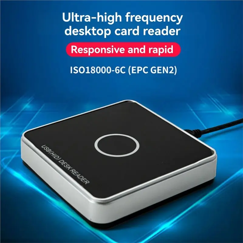 A98Z 데스크탑 리더/라이터 카드 발급기 UHF RFID 915Mhz 비접촉식 전자 태그 (출입 통제 및 재고 관리 시스템용)