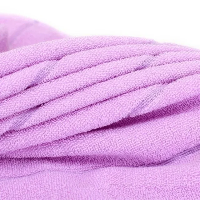 2PCS 35*75cm Aromatherapy Soft Bath Towel Cotton Embroidery Lavender Towel Set Cotton Hand Face Towel Sheet Set 6