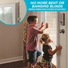 ODL Add On Blinds for Raised Frame Doors Outer Frame Measurement 10"x 38"Home Improvement  Easy to Install Innovative Window 2