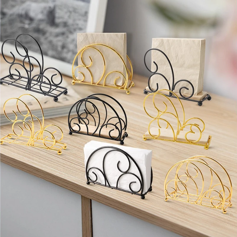 Iron Cloud Shaped Napkin Holder for Home Decor