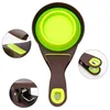 Collapsible Dog Food Scoop Pet Bag Clip Outdoor Bowl Measuring Cup Cat Food Sealing Clip Multifunctional Convenient Pet Supplies 6