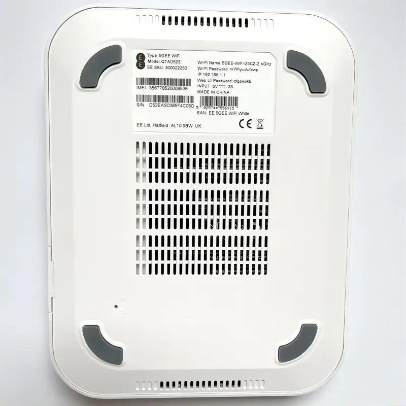 WiFi Router 5GEE Pocket 2.33Gbps Dual Band 2.4/5GHz Wi-Fi 6 4G LTE 1.6Gbps MiFi Repeater With Sim Card Slot
