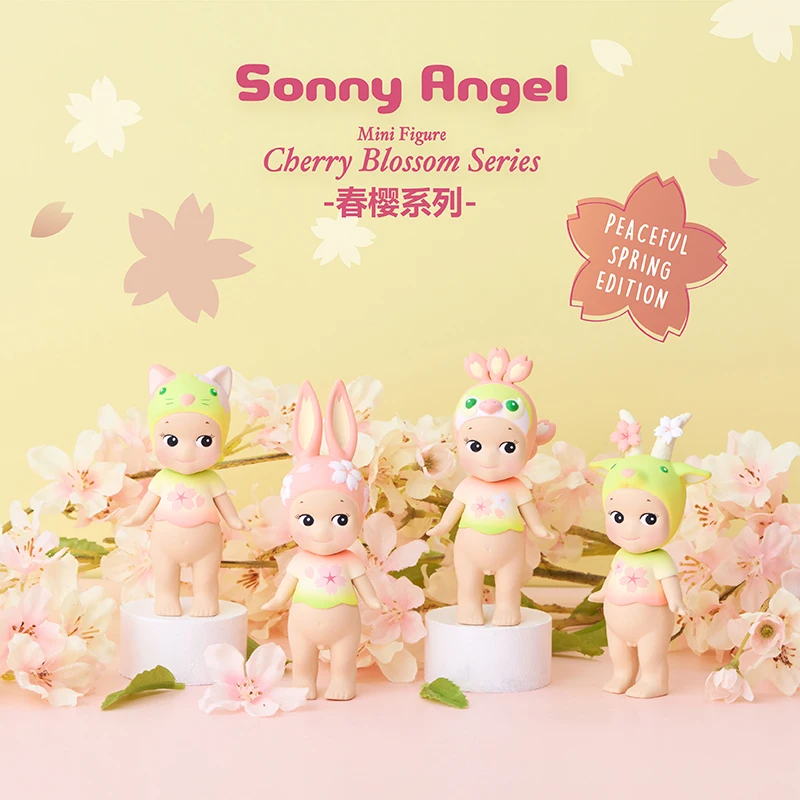 

Коллекция 2022, модель японской весенней вишни Sonny Angel, загадочная коробка, игрушки, аниме фигурка, кукла, Caixa Misteriosa, бесплатная доставка