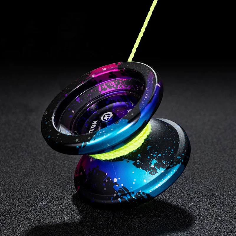 Yoyo Professional Competition Metal Yo Yo Factory with 10 Ball Bearing Alloy Aluminum High Speed Unresponsive Toys for Kids