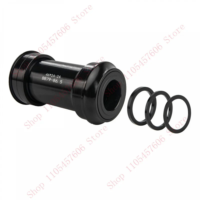 BB79 하단 브래킷 86.5mm, PF86 프레스핏 46mm(24mm 스핀들용), MTB 로드 바이크용 세라믹 베어링