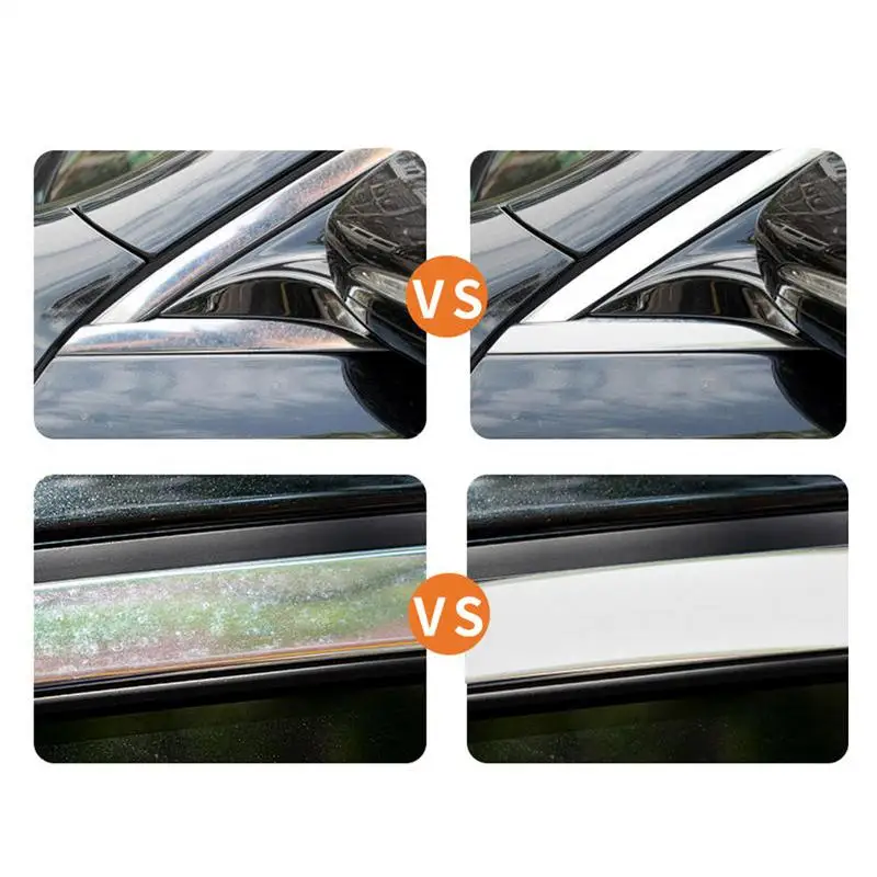 43g Universal Car Metal Polish Chrome Restoration Renovation Compound Removes Rust Car Door Handles Windows Trim