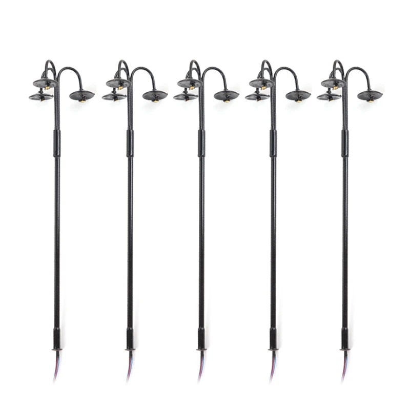 

Модель лампы для сада, 5 шт., 1: 100