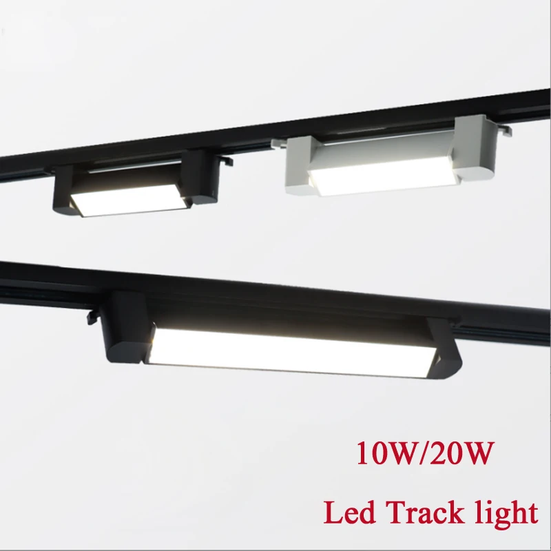 

Led Bar Track Light 220V LED Fill Light Live Business Linear Lamp LED Flood Grille Guide Lamp 20W 30W Floodlight Spotlight