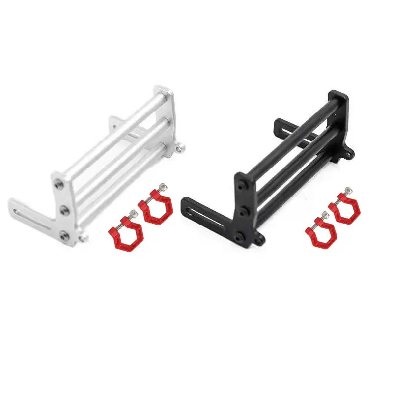 

Metal Front Bumper 76mm For 1/10 RC Crawler LCG Rails Traxxas TRX4 SCX10 SCX10 II 90046 90047 Upgrade Parts