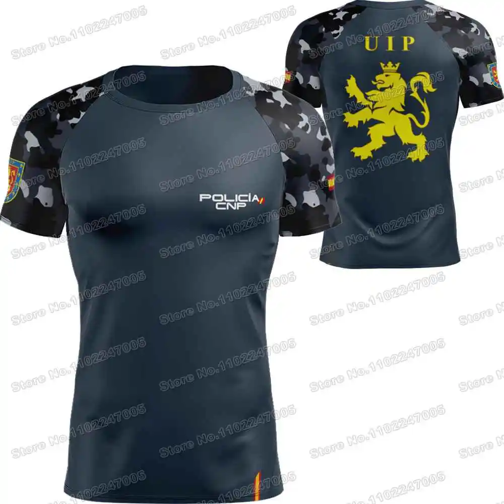 Camiseta Policia Nacional Española. UPR Burgos 100% Algodón, De Alta  Calidad, Casual Top - AliExpress