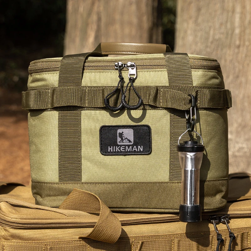 Camping Storage Bag, Outdoor Miscellaneous Bag, Gas Tank Anti-Collision Portable Multifunctional Picnic Bag