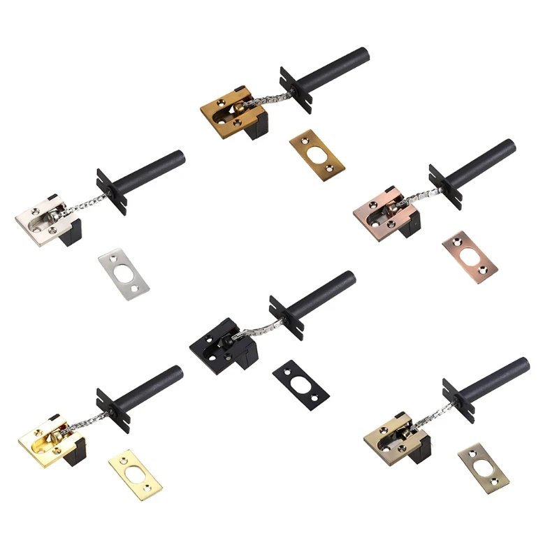 

Invisible Security Door Chain Lock Door Guard for Latch Zinc Alloy Anti-theft