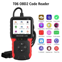 Auto Accessories OBD2 Scanner T06 Check Engine System Code Reader Multi-language Support Car Diagnostic Tool Battery Tester 2