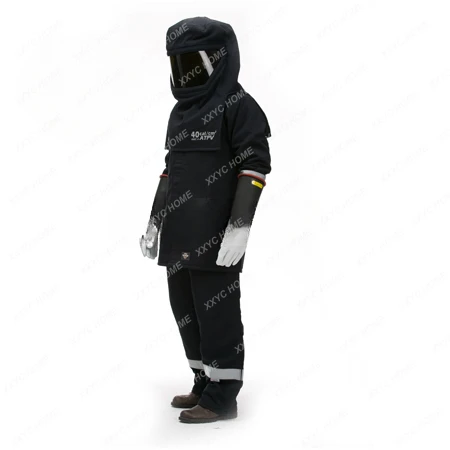 

Electric safety suit/40cal arc flash suit/safety clothing with arc classification