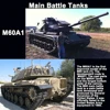 23.6" inch Remote Control Heavy Tank USA M60A1 RC Battle War Military Vehicle Smoke  Device Shooting Sound Effect Collection 2