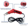 Electric Hot Knife Thermal Cutter Hand Held 80W Cutter Foam Cutting Tools Non-Woven Fabric Rope Webbing Multiple Cutter Blades 2