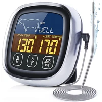 Digital Meat Kitchen Thermometer Stainless Waterproof Meat Temperature  Thermometre Probe Oven Cooking BBQ Temperature Meter 1