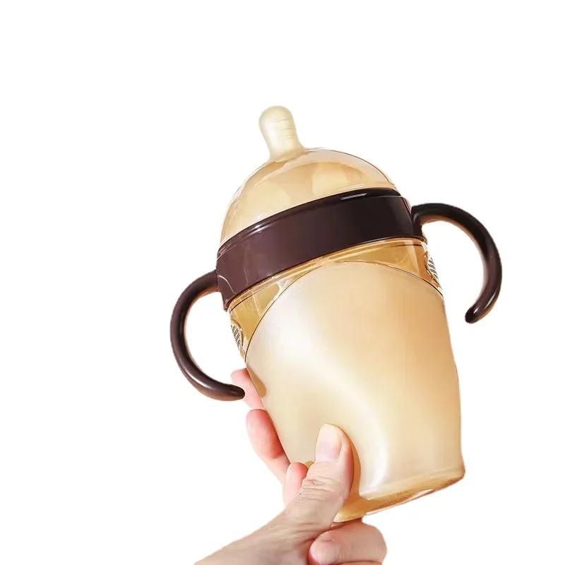 Baby Bottle 250/150ml Silver Nanoparticle Antibacterial Baby Silicone Bottle milk bottle feeding bottle baby feeding utensils Weaning Anti Suffocation Nipple