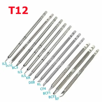 전기 납땜 인두 팁 T12-K B2 BC2 ILS JL02 D24 KF BCF1 I KR, Hakko fx951 DIY 납땜 스테이션 키트, 무료 배송