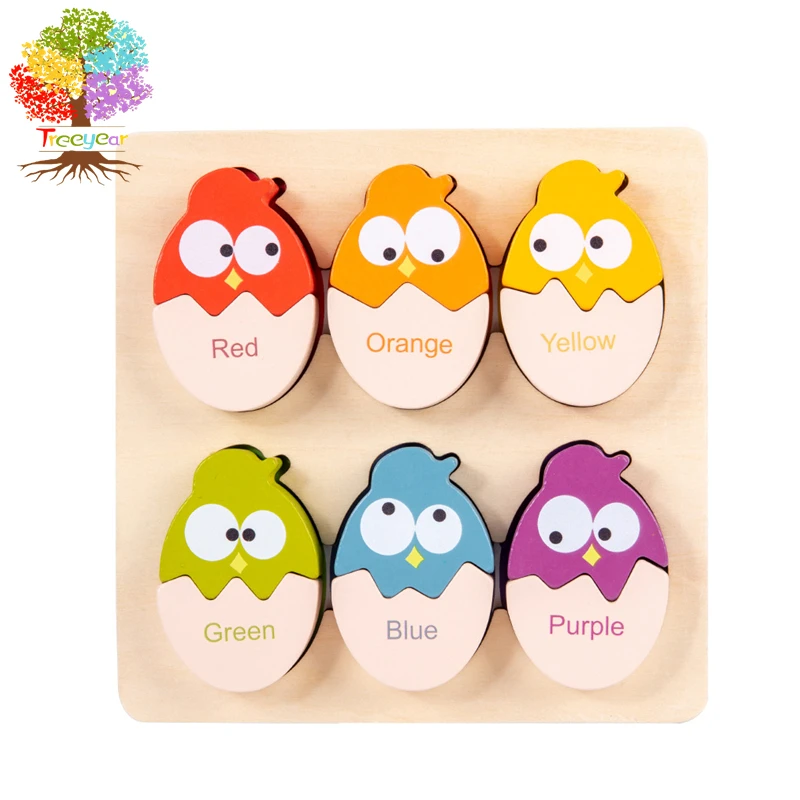 

Treeyear Color 'N Eggs Matching Puzzle Toddler Toys Recognition Skills Sorting Puzzle for Kid