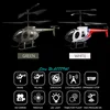 4K HD Camera Simulation Remote Control Helicopter Kids Toy 2.4G LED Lighting One Key Take Off APP Control WIFI FPV RC Helicopter 4