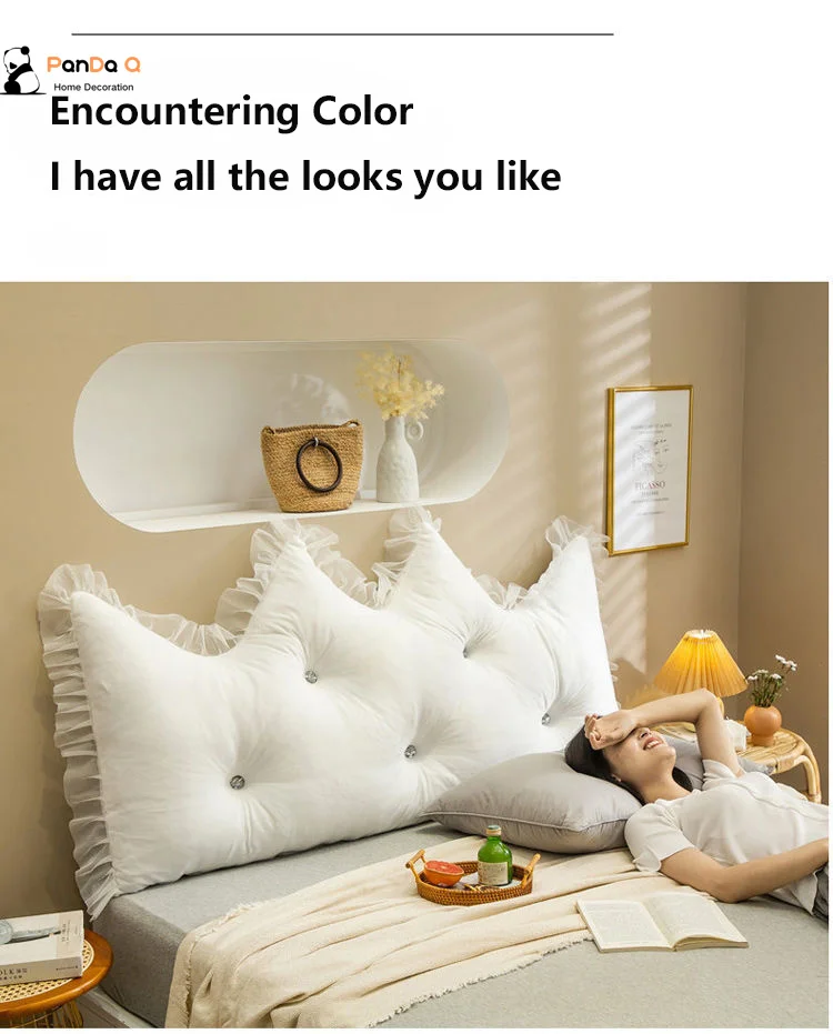 Pillow Crown Princess Princess Crown Bed Pillow Lace Bed Head