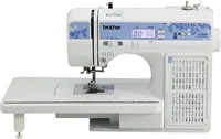 CS7205 Computerized Sewing Machine with Wide Table 150 Built-in Sewing Stitches 1 Font Wide Table 11 Sewing Feet 1