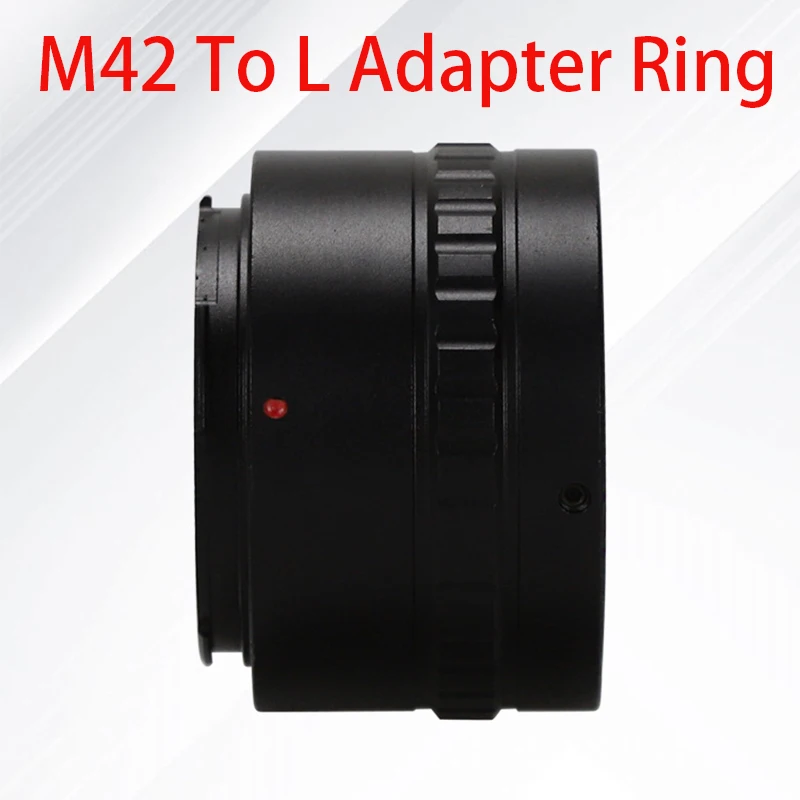 All metal M42 To L Mount Camera T-Ring Adapter for Leica Panasonic Sigma L Bayonet Astronomic Telescopes Photography T2-L