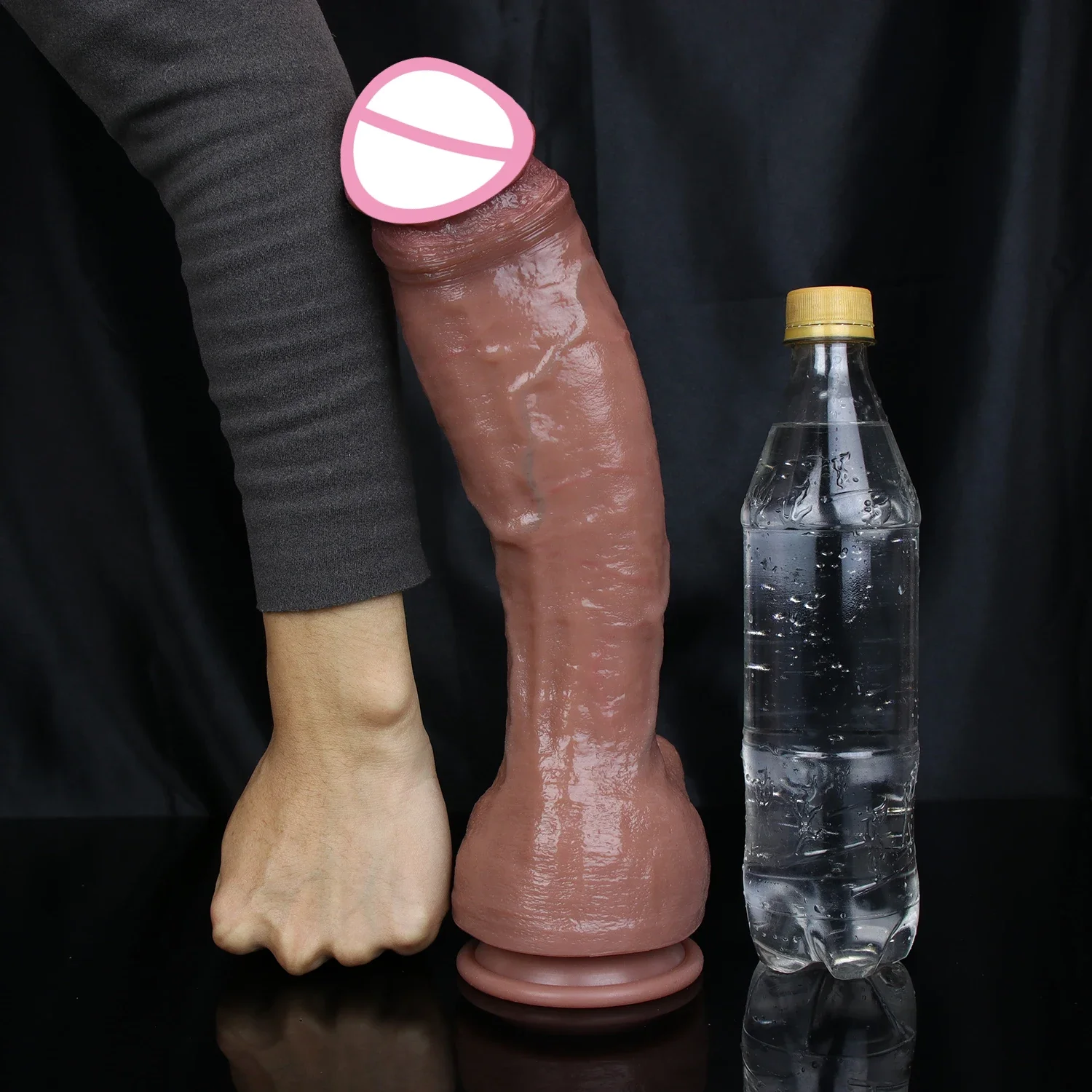 Realistic Man Dildo Soft Anal Plug Vaginal Masturbators Penis 5 Sizes for Women Suction Cup sex toys