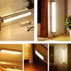 Motion Sensor Night Lights Wireless LED USB Rechargeable Magnetic For Wardrobe Room Closet Kitchen Aisle Detector Cabinet Lamp 6