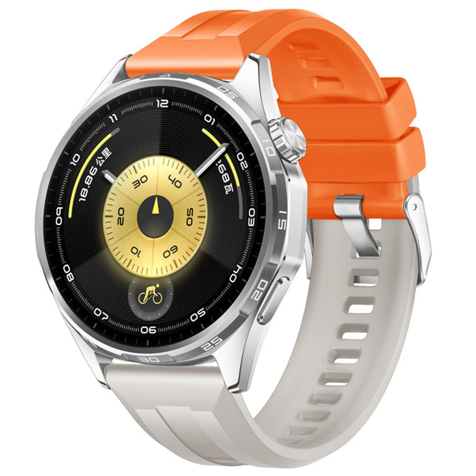 Official 22mm Silicone Sports Watch Strap - Enhanced Comfort and Style