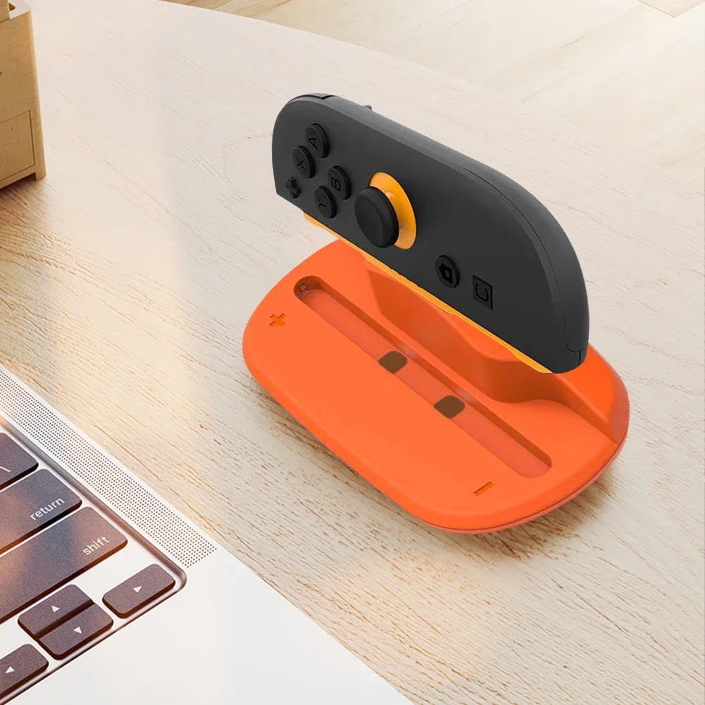 2PCS Mini Portable Mice Base Ergonomic Handheld Mouse Holder Controller Mouse Dock for Nintendo Switch 2 Joy-Con Accessories