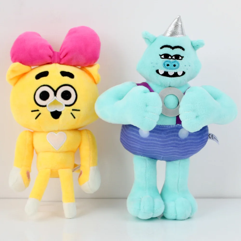 30cm Orc Plush Toy Anime Cartoon Battle Kitty Season 2 Stuffed Toy Kids Toys Dolls Soft Cute Plushie Gift for Kids Boys Girls