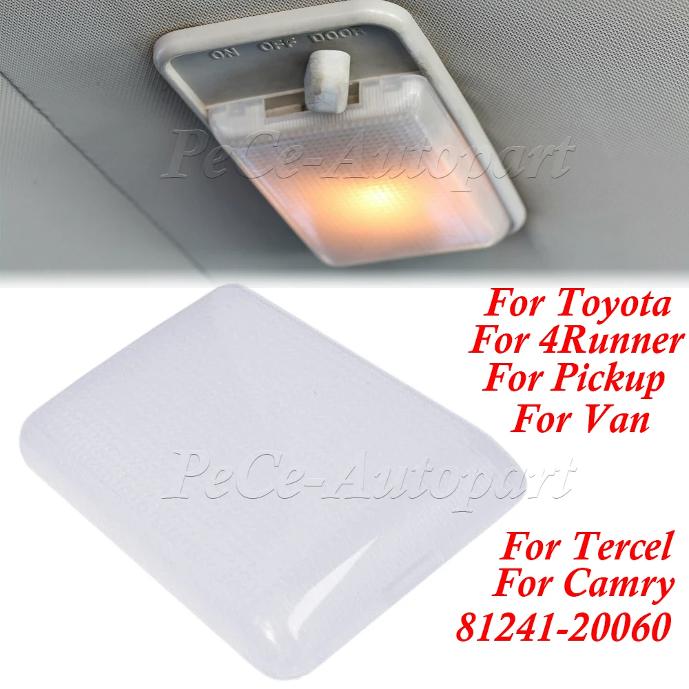 8124120060ForToyota4RunnerPickupInteriorOverheadDomeLightLensFORCamryCorollaLand