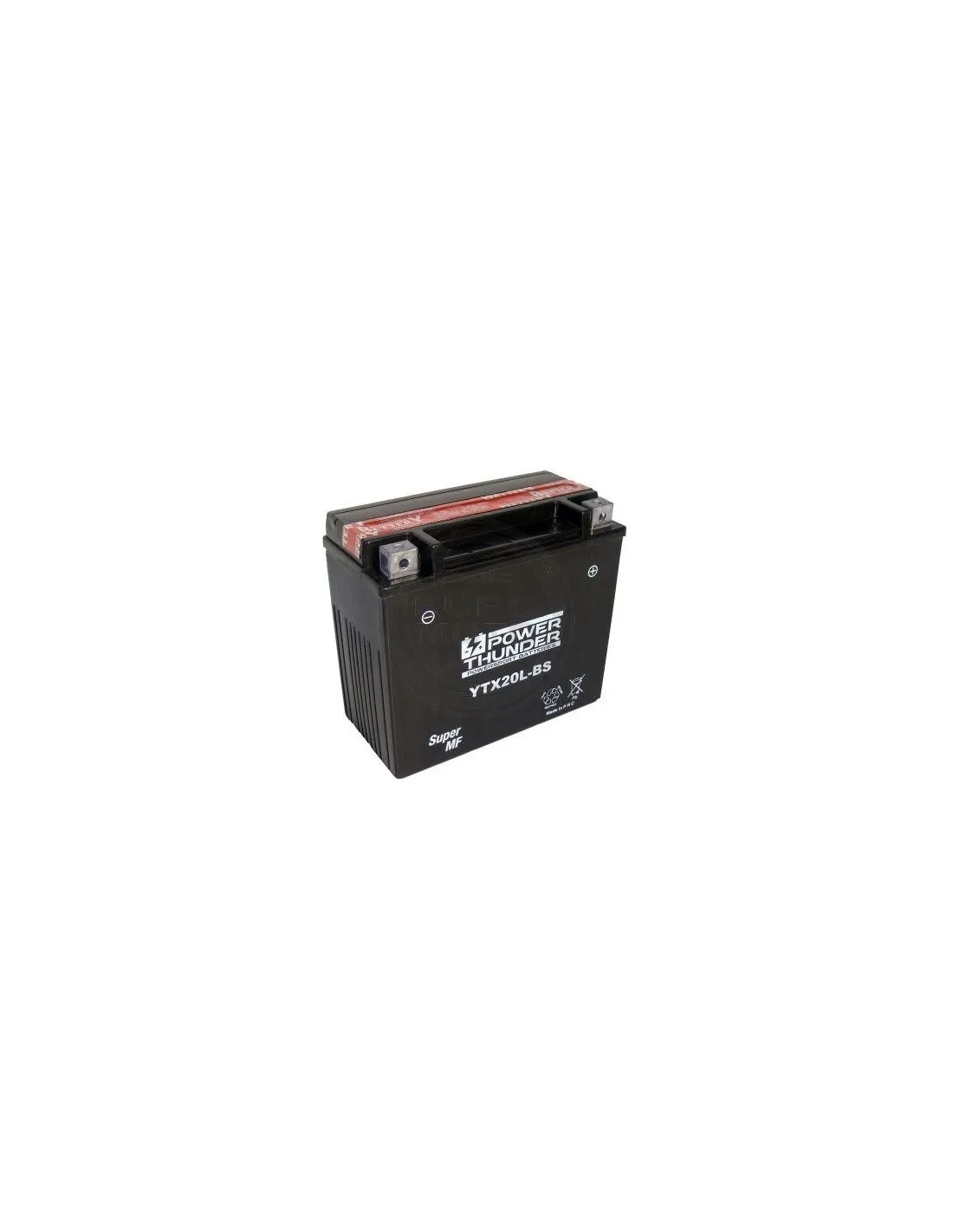 Power Thunder Battery Batterie Ytx20L-Bs Power Thunder