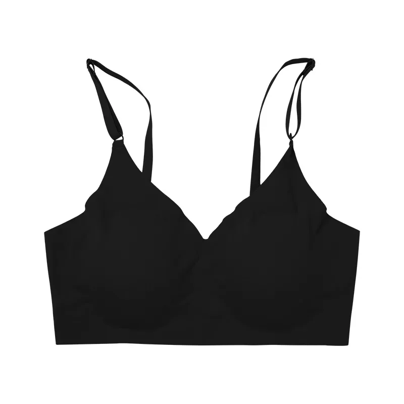 Seamless Bras for Woman Push Up Underwear Sleep Removable Padded Bralette One Piece Brassiere Wireless Comfort Intimate Sexy