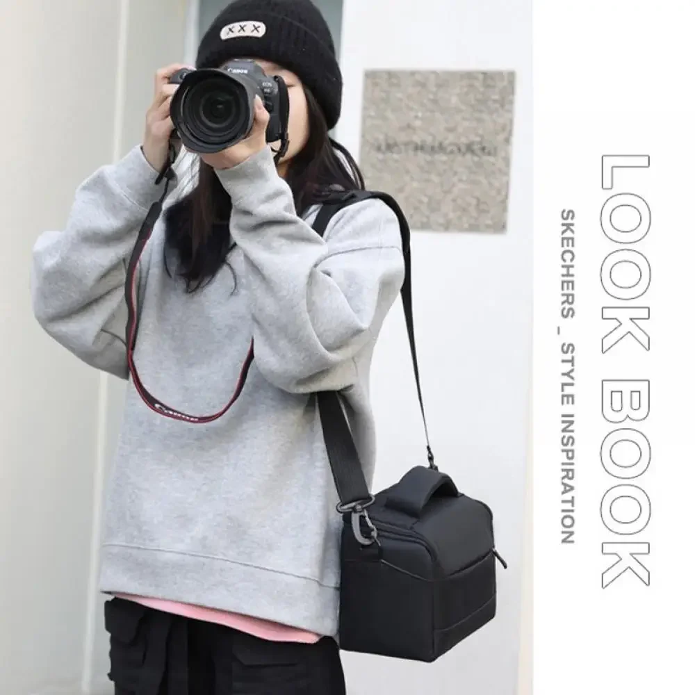 Waterproof Nylon Camera Bag Shoulder Strap for Outdoor DSLR