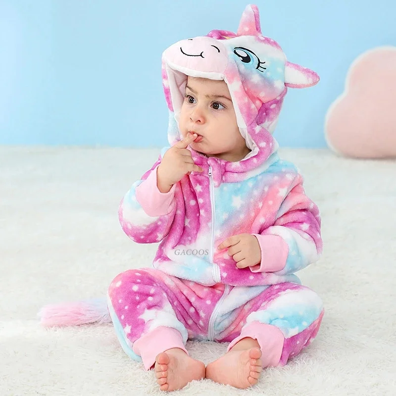 Lindos disfraces de Cosplay de mono, tigre y dinosaurio, mono de animales para niños y niñas, mamelucos para bebés, ropa para bebés, pijamas para niños Kigurumi