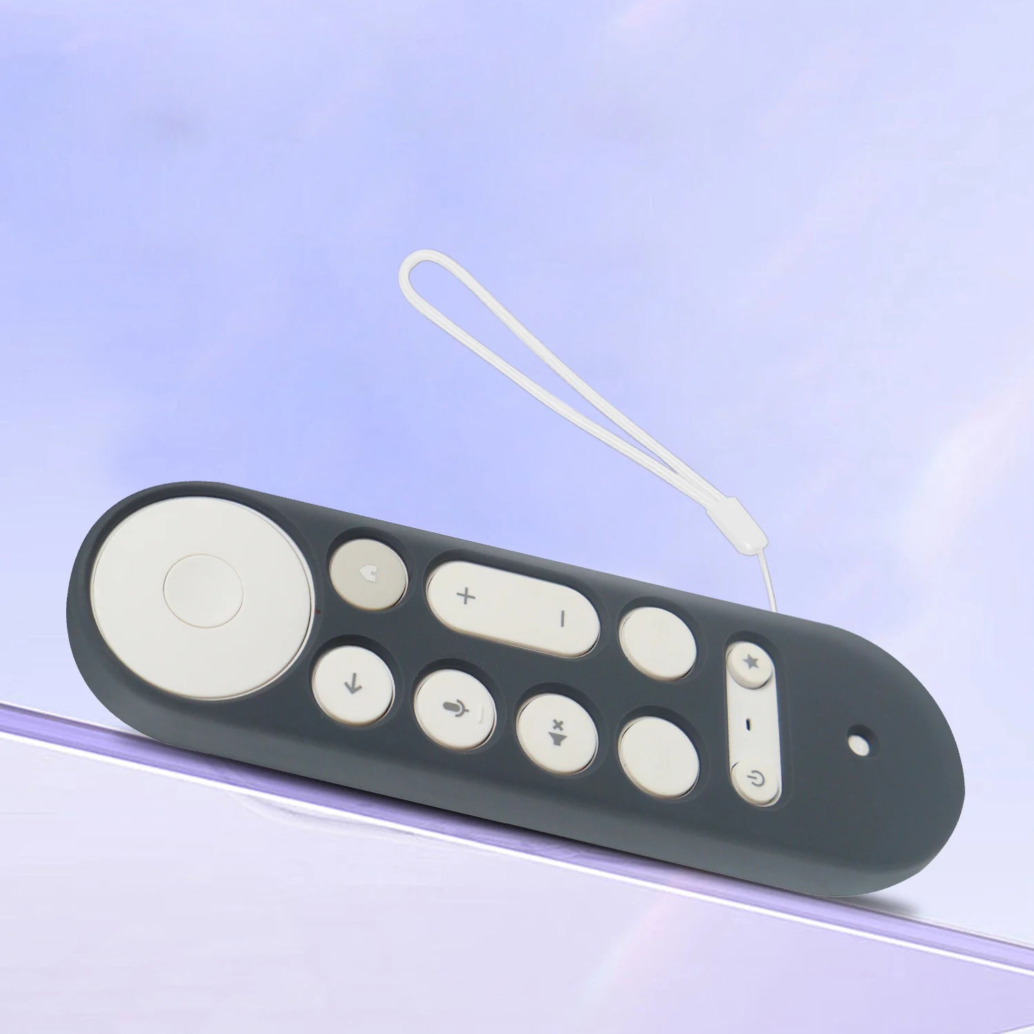 Custodia In Silicone Per Google TV Streamer 4K Remote 2024 Cover