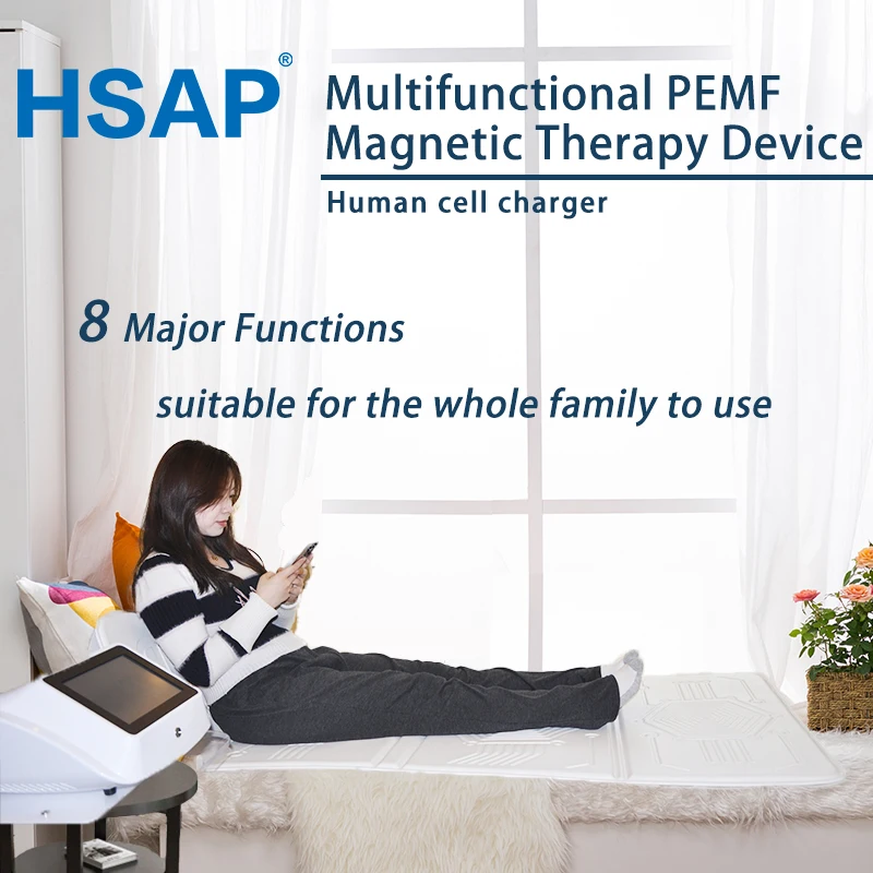 Multifunctional PEMF Magnetic Therapy Device Human Whole Body Pain Relief Machine Sleep therapy apparatus physiotherapy